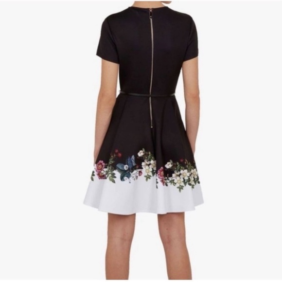 NWT Ted Baker London Chestnut Oracle Skater Dress - Picture 7 of 7